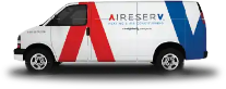 Aire Serv's working van